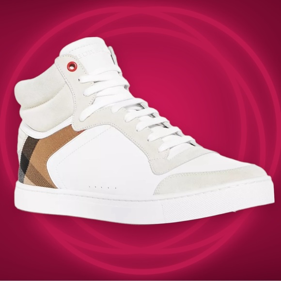 Burberry reeth clearance high top sneakers